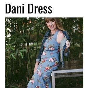NWT Lularoe Dani tank column maxi dress